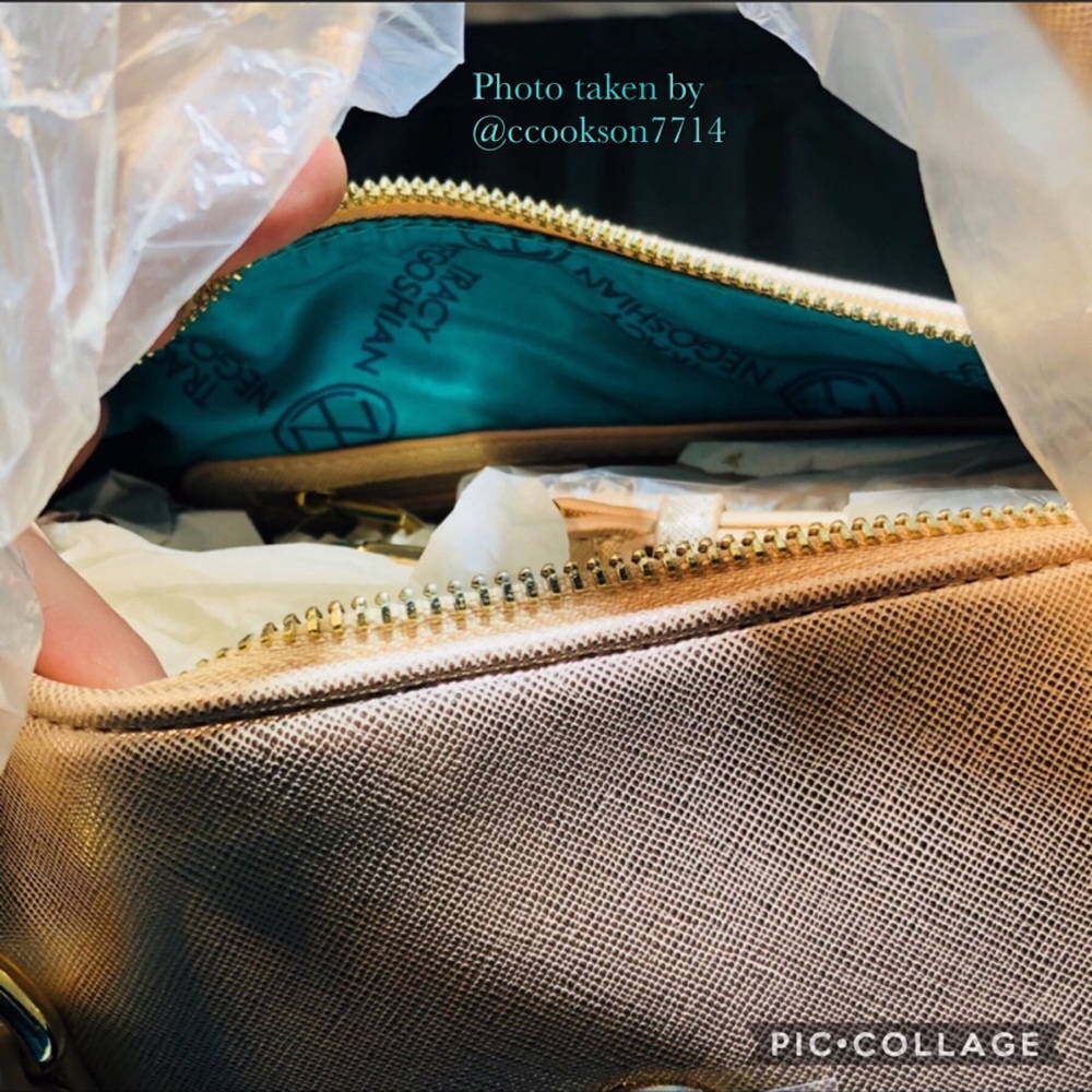 Boutique- Tracy Negoshian rose gold Sandra handbag - Picture 6 of 7